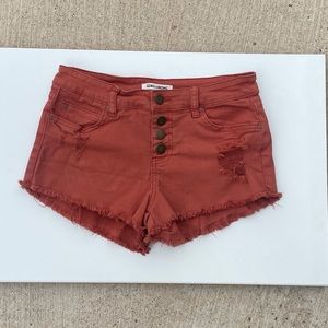 Women’s Billabong Buttoned Up Denim Shorts